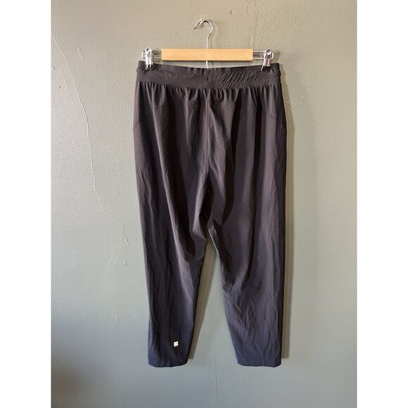Sweaty Betty Black Athletic Cropped Pants w/ Drawstring Size Medium - Picture 2 of 3